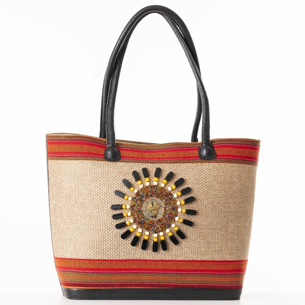 African basket bag